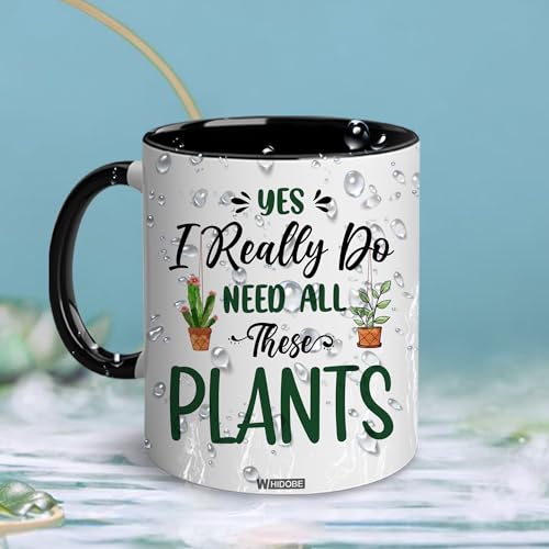 Gifts For Gardeners, Gardening Mug, Gardening Gifts For Women, Men, Yes I Really Do Need All These Plants Mug, Gardner Mug, Plant Mom Mug, Plant Mug For Plant Lovers, Mom, Woman, Mothers, Dad