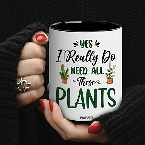 Gifts For Gardeners, Gardening Mug, Gardening Gifts For Women, Men, Yes I Really Do Need All These Plants Mug, Gardner Mug, Plant Mom Mug, Plant Mug For Plant Lovers, Mom, Woman, Mothers, Dad