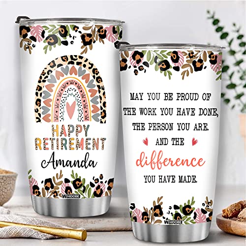 Retired Tumbler Retired Under New Management See Grandkids For Details Tumbler Funny Happy Retirement Gift For Grandma Women From Grandkids On Mothers Day Birthday Anniversary Christmas