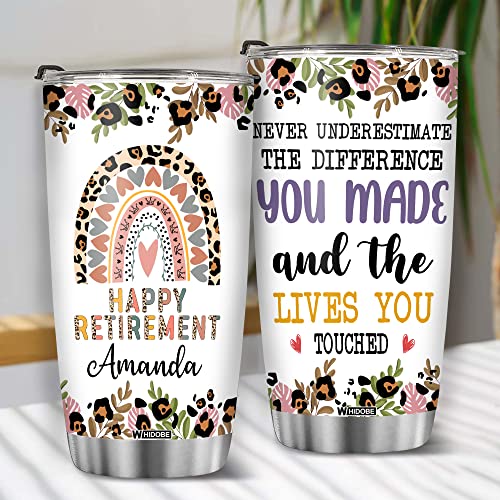 Retired Tumbler Retired Under New Management See Grandkids For Details Tumbler Funny Happy Retirement Gift For Grandma Women From Grandkids On Mothers Day Birthday Anniversary Christmas