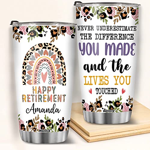 Retired Tumbler Retired Under New Management See Grandkids For Details Tumbler Funny Happy Retirement Gift For Grandma Women From Grandkids On Mothers Day Birthday Anniversary Christmas
