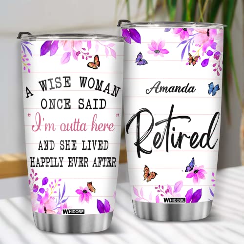 Retired Tumbler Retired Under New Management See Grandkids For Details Tumbler Funny Happy Retirement Gift For Grandma Women From Grandkids On Mothers Day Birthday Anniversary Christmas