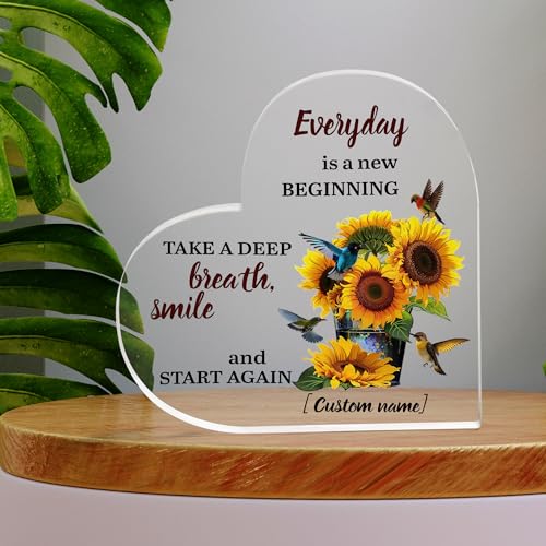 Christian Gifts, Family Religious Gifts for Men Women, Heart-shaped Christian Acrylic Plaque, Christmas Acrylic Plaque, Christian Decorations for Home, Religious Decor, Christian Friend Gifts