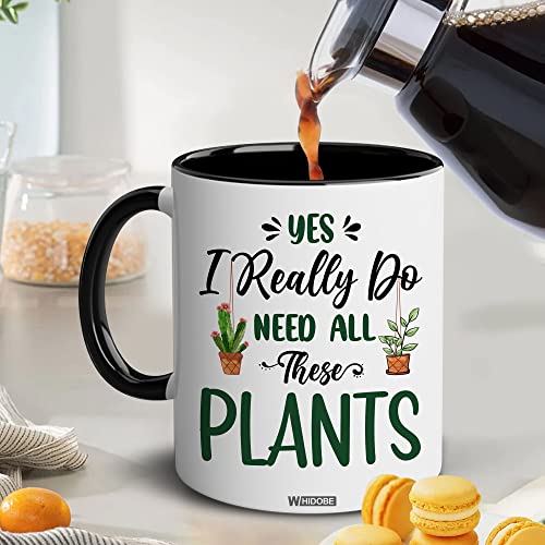 Gifts For Gardeners, Gardening Mug, Gardening Gifts For Women, Men, Yes I Really Do Need All These Plants Mug, Gardner Mug, Plant Mom Mug, Plant Mug For Plant Lovers, Mom, Woman, Mothers, Dad