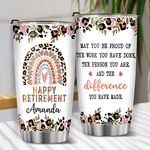 Retired Tumbler Retired Under New Management See Grandkids For Details Tumbler Funny Happy Retirement Gift For Grandma Women From Grandkids On Mothers Day Birthday Anniversary Christmas