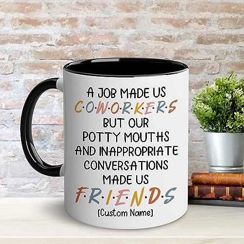 I Used To Work With Absolute Legend Coworker Retirement New Job Goodbye Workplace Office Boss, Women, Men, Going Away, Colleague, Farewell, Leaving, Good Luck New Job Coworker Accent Mug 11OZ