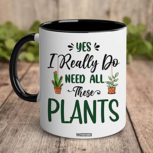 Gifts For Gardeners, Gardening Mug, Gardening Gifts For Women, Men, Yes I Really Do Need All These Plants Mug, Gardner Mug, Plant Mom Mug, Plant Mug For Plant Lovers, Mom, Woman, Mothers, Dad