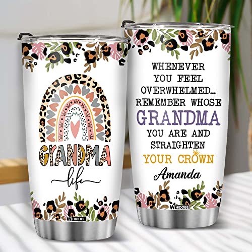 Retired Tumbler Retired Under New Management See Grandkids For Details Tumbler Funny Happy Retirement Gift For Grandma Women From Grandkids On Mothers Day Birthday Anniversary Christmas