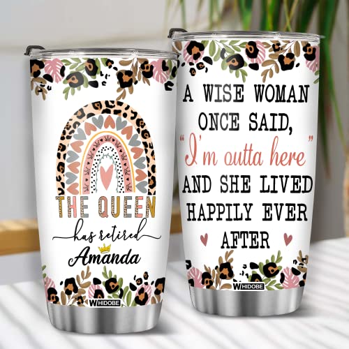 Retired Tumbler Retired Under New Management See Grandkids For Details Tumbler Funny Happy Retirement Gift For Grandma Women From Grandkids On Mothers Day Birthday Anniversary Christmas