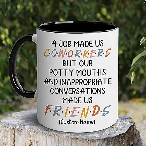 I Used To Work With Absolute Legend Coworker Retirement New Job Goodbye Workplace Office Boss, Women, Men, Going Away, Colleague, Farewell, Leaving, Good Luck New Job Coworker Accent Mug 11OZ