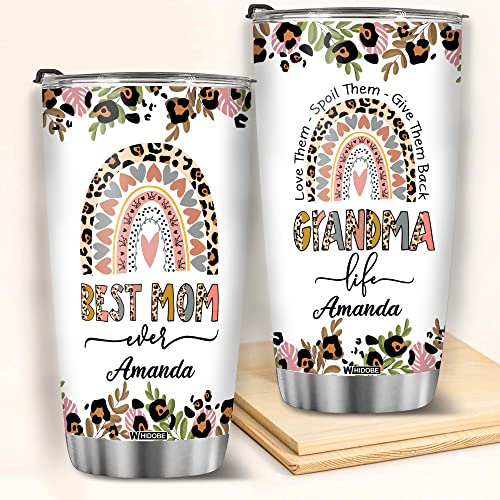Retired Tumbler Retired Under New Management See Grandkids For Details Tumbler Funny Happy Retirement Gift For Grandma Women From Grandkids On Mothers Day Birthday Anniversary Christmas