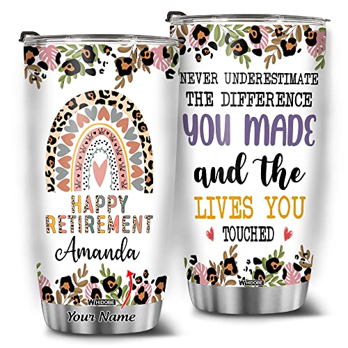 Retired Tumbler Retired Under New Management See Grandkids For Details Tumbler Funny Happy Retirement Gift For Grandma Women From Grandkids On Mothers Day Birthday Anniversary Christmas