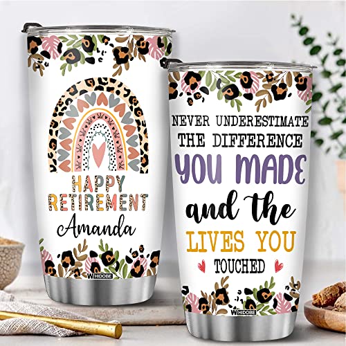 Retired Tumbler Retired Under New Management See Grandkids For Details Tumbler Funny Happy Retirement Gift For Grandma Women From Grandkids On Mothers Day Birthday Anniversary Christmas
