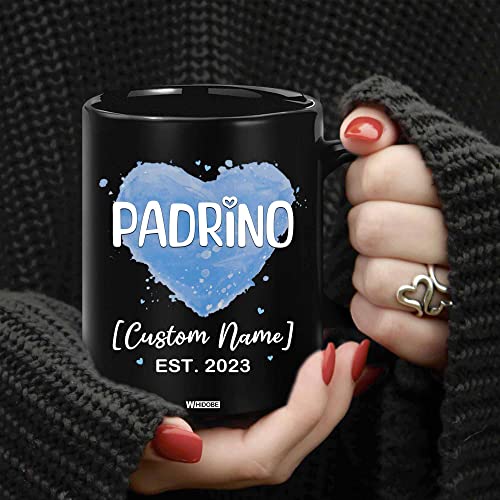 Godparents Proposal Mug Set, Padrino De Bautizo Cup Set, Bautizo Recuerdos Juego De 2 Tazas,God parents Presents Proposal, Quieren Ser Mis Padrinos, Quieres Ser Mi Madrina, Wedding Mug 11OZ