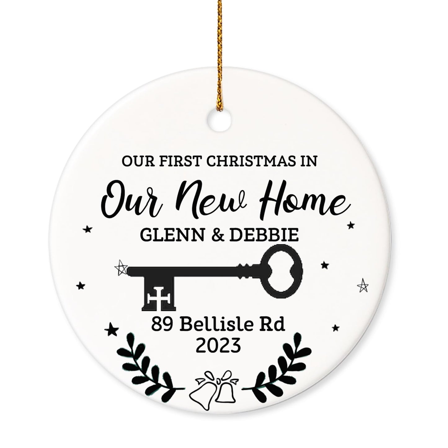Our First Christmas as Mr. and Mrs. Ornament, Wedding Gifts for Couple Bride and Groom, 1st Christmas Married Ornaments, 2023 Christmas Tree Decoration, Bridal Shower Gift, Newlywed Gift