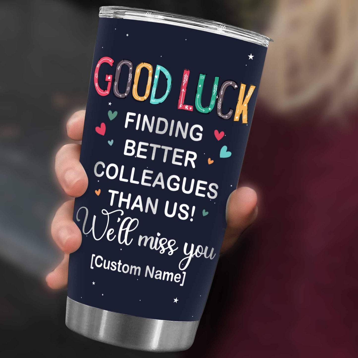 Stainless Steel 20.0 oz Tumbler, Vacuum Insulated Retirement New Job Goodbye Workplace Office Boss, BPA Free