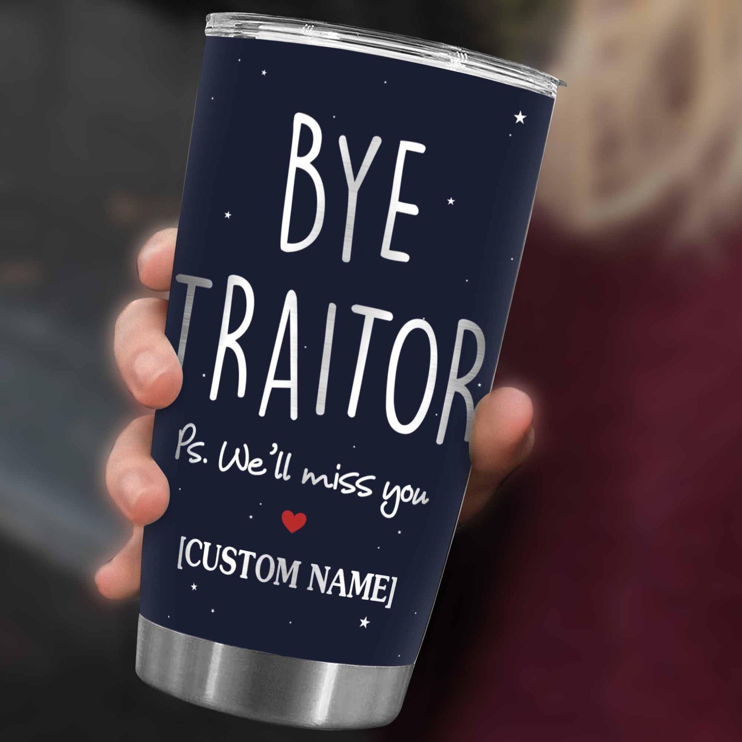 Stainless Steel 20.0 oz Tumbler, Vacuum Insulated Retirement New Job Goodbye Workplace Office Boss, BPA Free