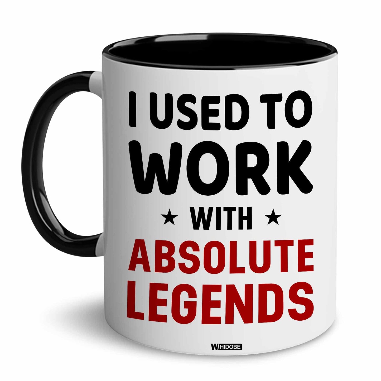 I Used To Work With Absolute Legend Coworker Retirement New Job Goodbye Workplace Office Boss, Women, Men, Going Away, Colleague, Farewell, Leaving, Good Luck New Job Coworker Accent Mug 11OZ