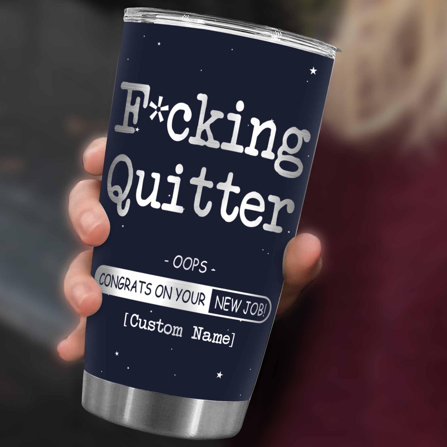 Stainless Steel 20.0 oz Tumbler, Vacuum Insulated Retirement New Job Goodbye Workplace Office Boss, BPA Free