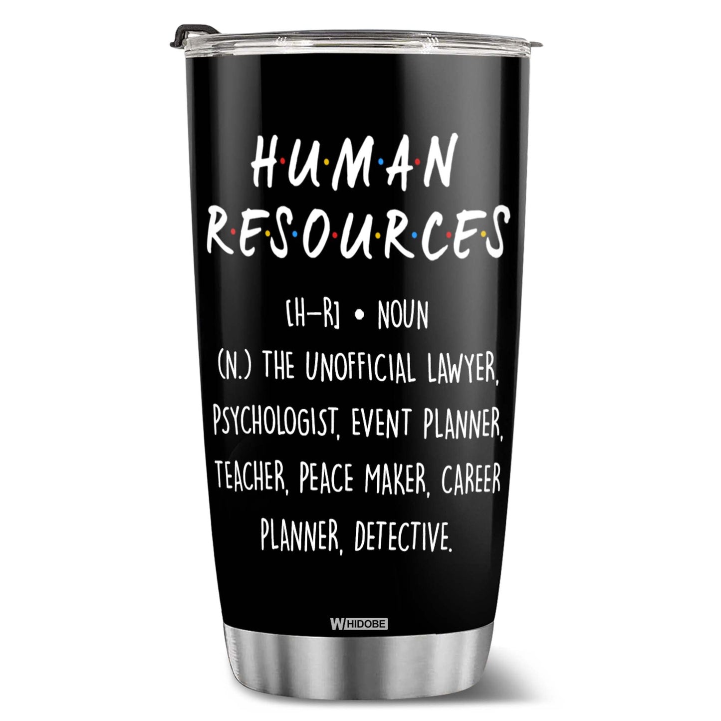 Human Resources Gifts for Women, Men, Dad, Mom, HR Mug, Funny HR Gifts for Women, Human Resources Office Decor, HR Gifts for Coworkers, Gift for HR Accent Black Mug, Mothers Fathers Day