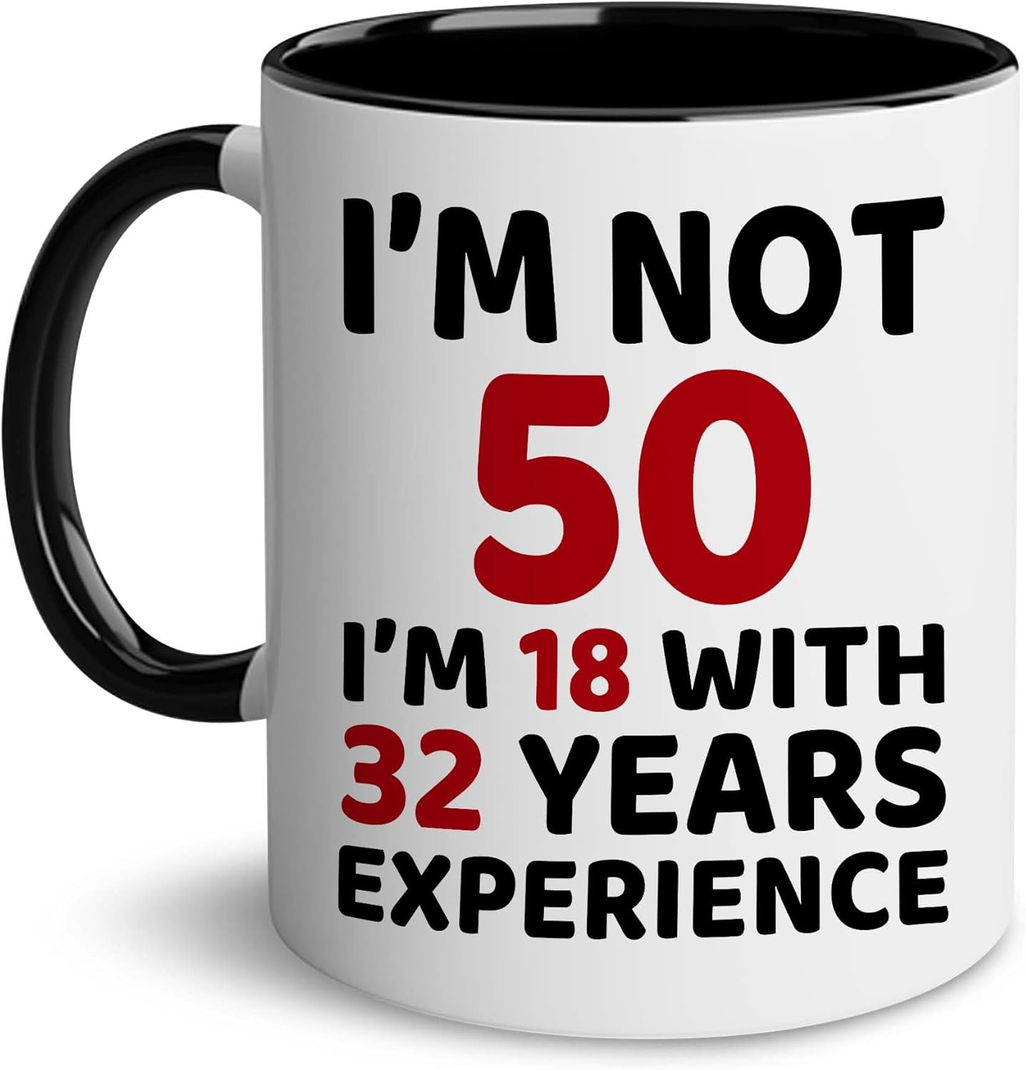 50th Birthday Gifts for Women, Men, Dad, Mom - 1974 Birthday Gifts for Women, 50 Years Old Birthday Gifts Coffee Mug for Wife, Friend, Sister, Her, Him, Brother, Colleague, Coworker, Christmas