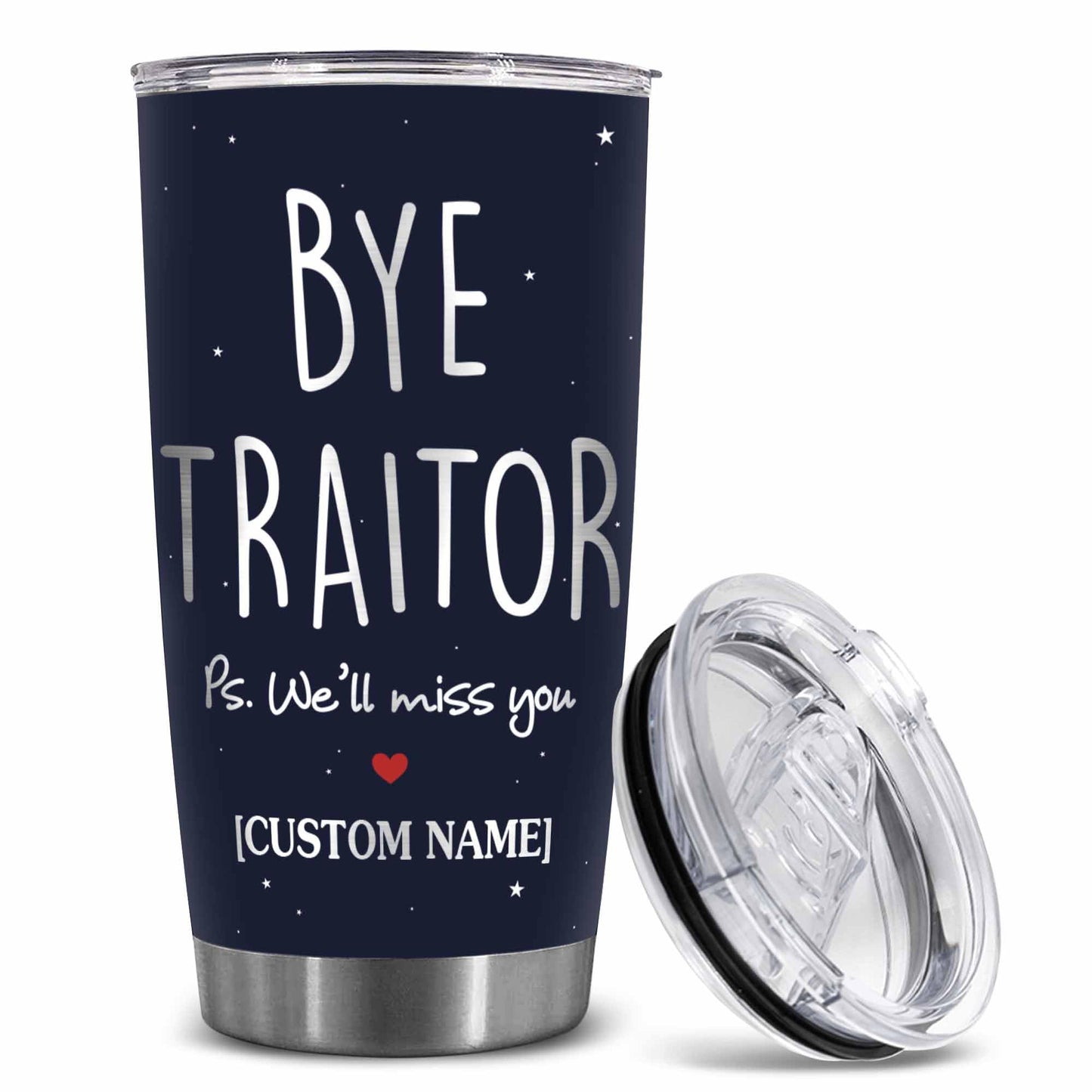 Stainless Steel 20.0 oz Tumbler, Vacuum Insulated Retirement New Job Goodbye Workplace Office Boss, BPA Free