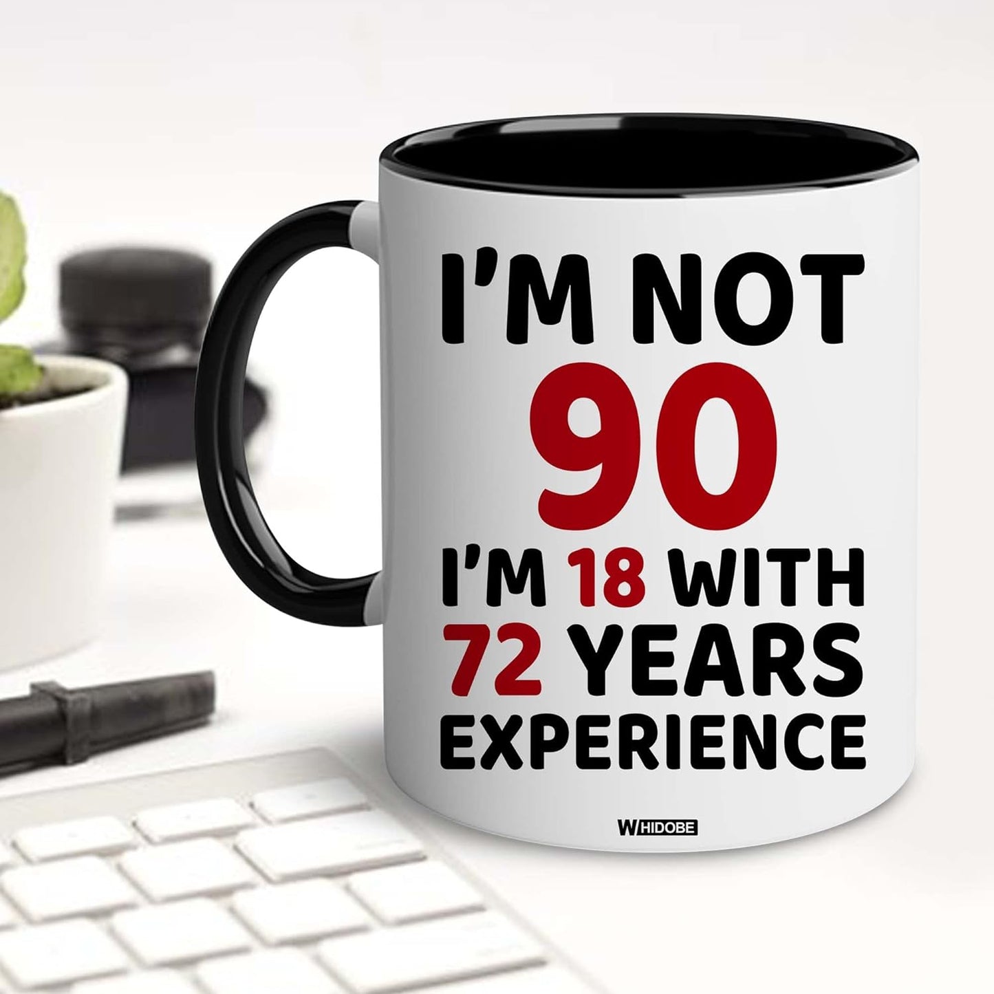 90th Birthday Gifts for Women, Men, Dad, Mom - 1934 Birthday Gifts for Women, 90 Years Old Birthday Gifts Coffee Mug for Wife, Friend, Sister, Her, Him, Brother, Colleague, Coworker, Christmas