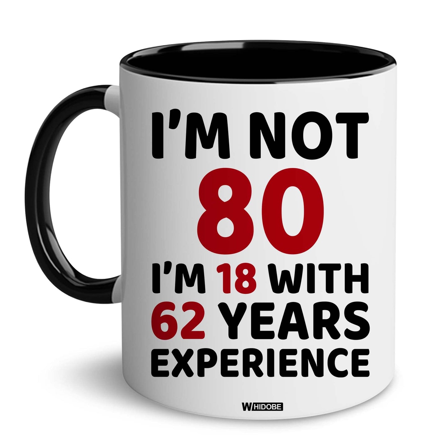 80th Birthday Gifts for Women, Men, Dad, Mom - 1944 Birthday Gifts for Women, 80 Years Old Birthday Gifts Coffee Mug for Wife, Friend, Sister, Her, Brother, Colleague, Coworker, Christmas