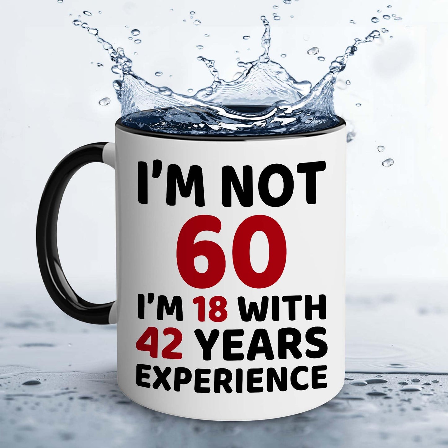 60th Birthday Gifts for Women, Men, Dad, Mom - 1964 Birthday Gifts for Women, 60 Years Old Birthday Gifts Coffee Mug for Wife, Friend, Sister, Her, Him, Brother, Colleague, Coworker, Christmas