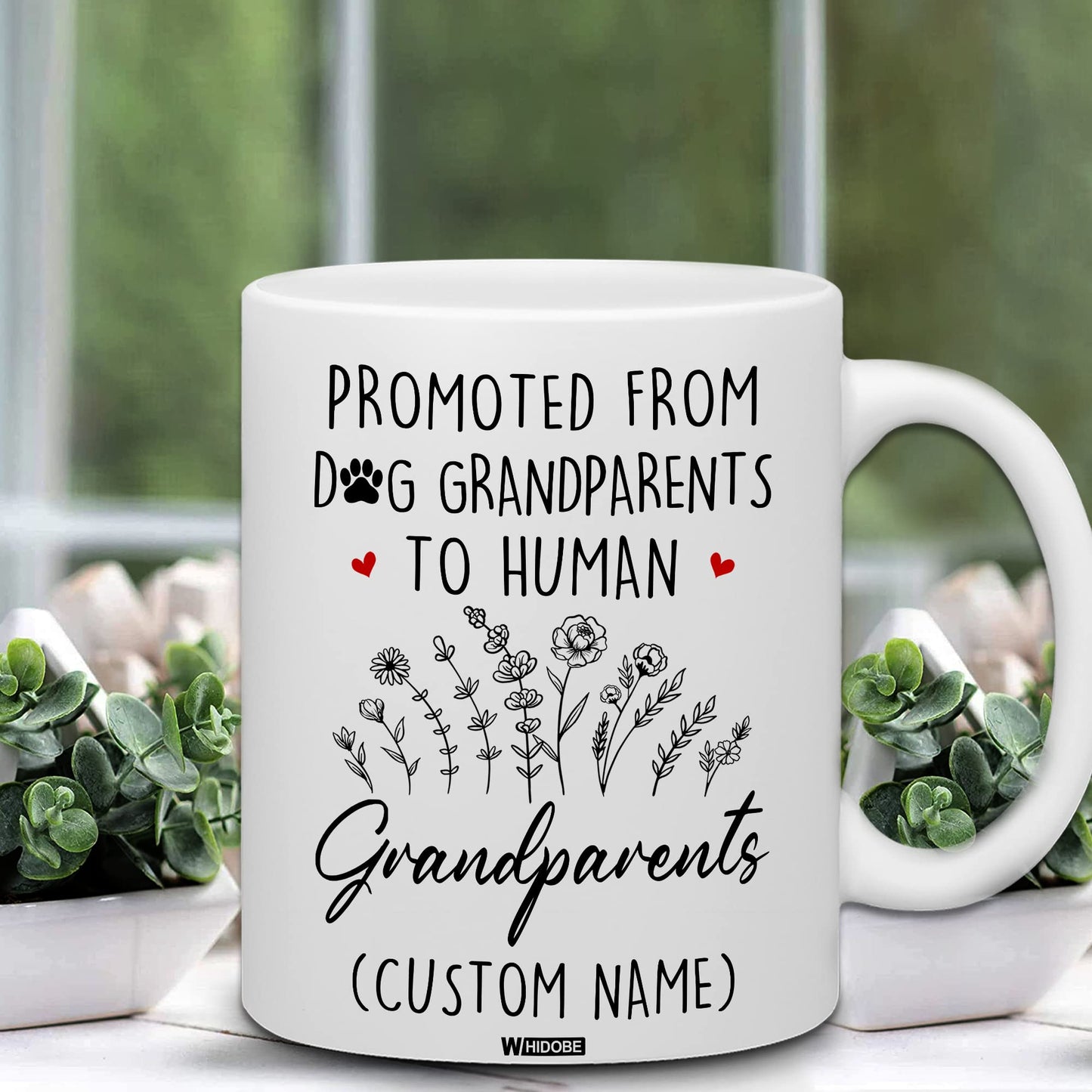Grandma Gift Mug, New Baby Reveal Gift For Grandma, Grandma To Be From Daughter, Baby Pregnancy Announcement Gift, Cute Mug For Women Woman, New Grandmother, Mothers Day Cup Future Grandma