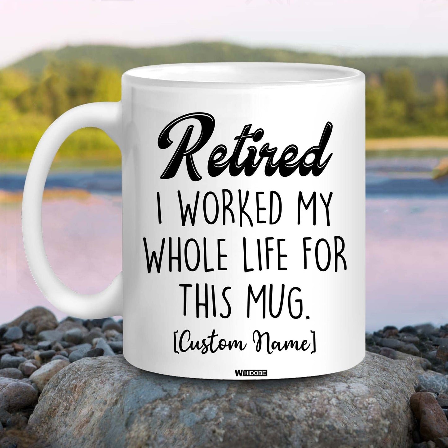 Funny Retirement Gift Mug Retired Not My Problem Any More Mug for Women Men Dad Mom Retired Calendar Mug Coworkers Office Family Idea for Her Nurse Mothers Day Birthday Anniversary Christmas