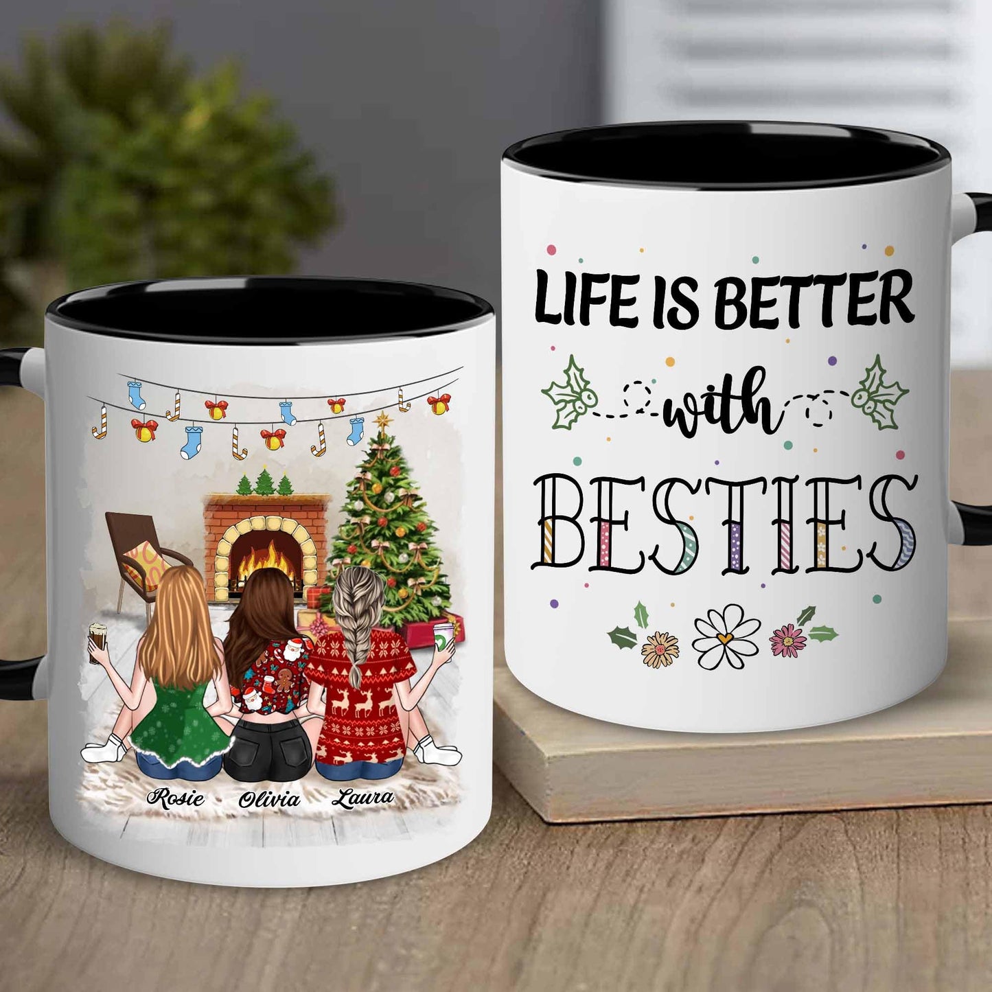 Gift for Sister Mug, Sister Gift for Sister, Best Sister Ever Mug, Sister Birthday Gift Coffee Cup, Side by Side Or Miles Apart Sisters Will Always Be Connected By Heart Women, Mom, Daughter
