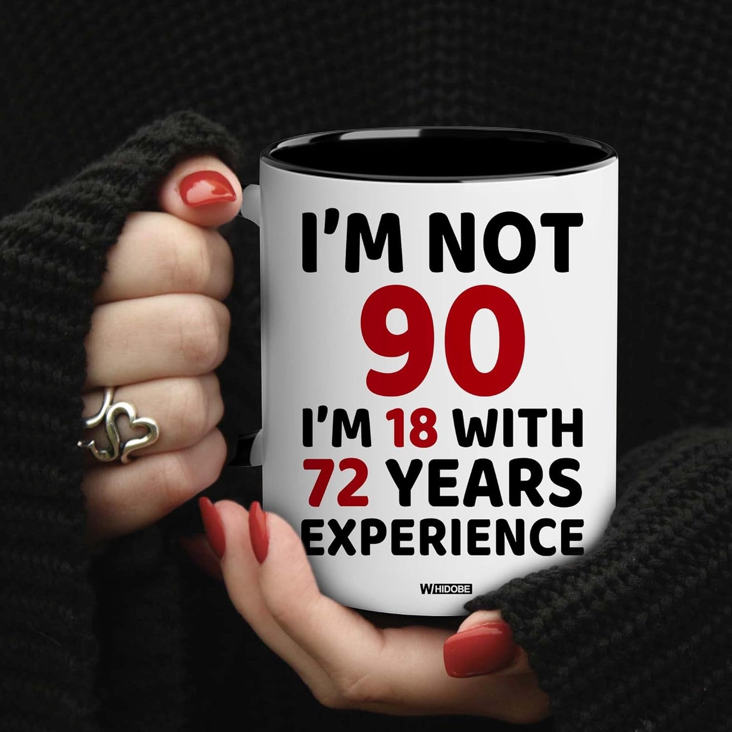 90th Birthday Gifts for Women, Men, Dad, Mom - 1934 Birthday Gifts for Women, 90 Years Old Birthday Gifts Coffee Mug for Wife, Friend, Sister, Her, Him, Brother, Colleague, Coworker, Christmas