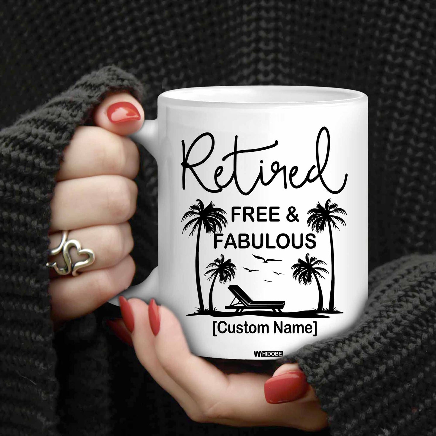 Funny Retirement Gift Mug Retired Not My Problem Any More Mug for Women Men Dad Mom Retired Calendar Mug Coworkers Office Family Idea for Her Nurse Mothers Day Birthday Anniversary Christmas