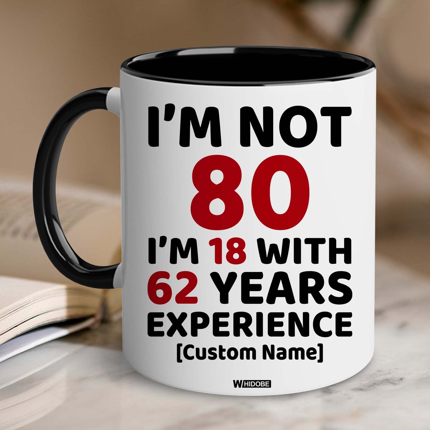 80th Birthday Gifts for Women, Men, Dad, Mom - 1944 Birthday Gifts for Women, 80 Years Old Birthday Gifts Coffee Mug for Wife, Friend, Sister, Her, Brother, Colleague, Coworker, Christmas