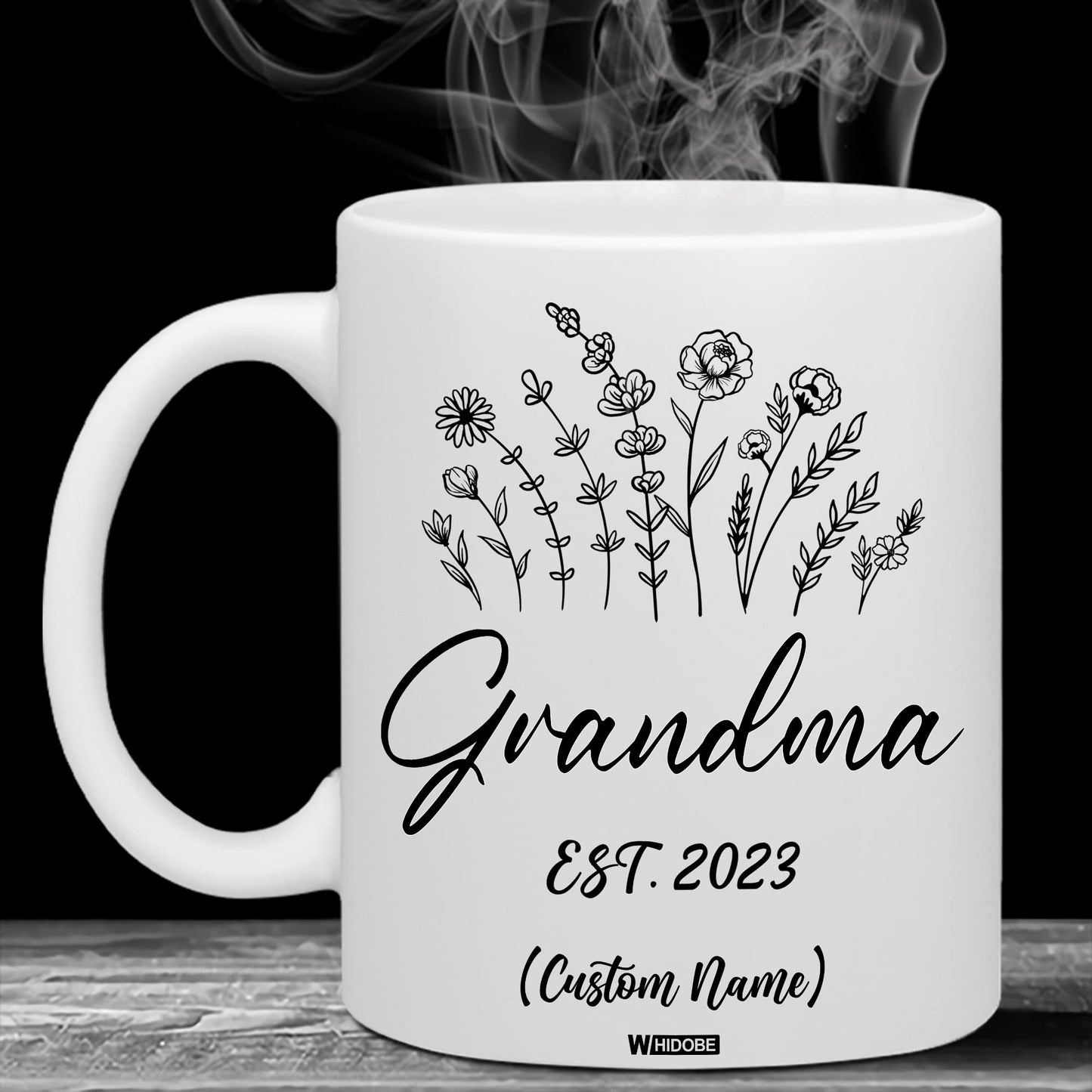 Grandma Gift Mug, New Baby Reveal Gift For Grandma, Grandma To Be From Daughter, Baby Pregnancy Announcement Gift, Cute Mug For Women Woman, New Grandmother, Mothers Day Cup Future Grandma