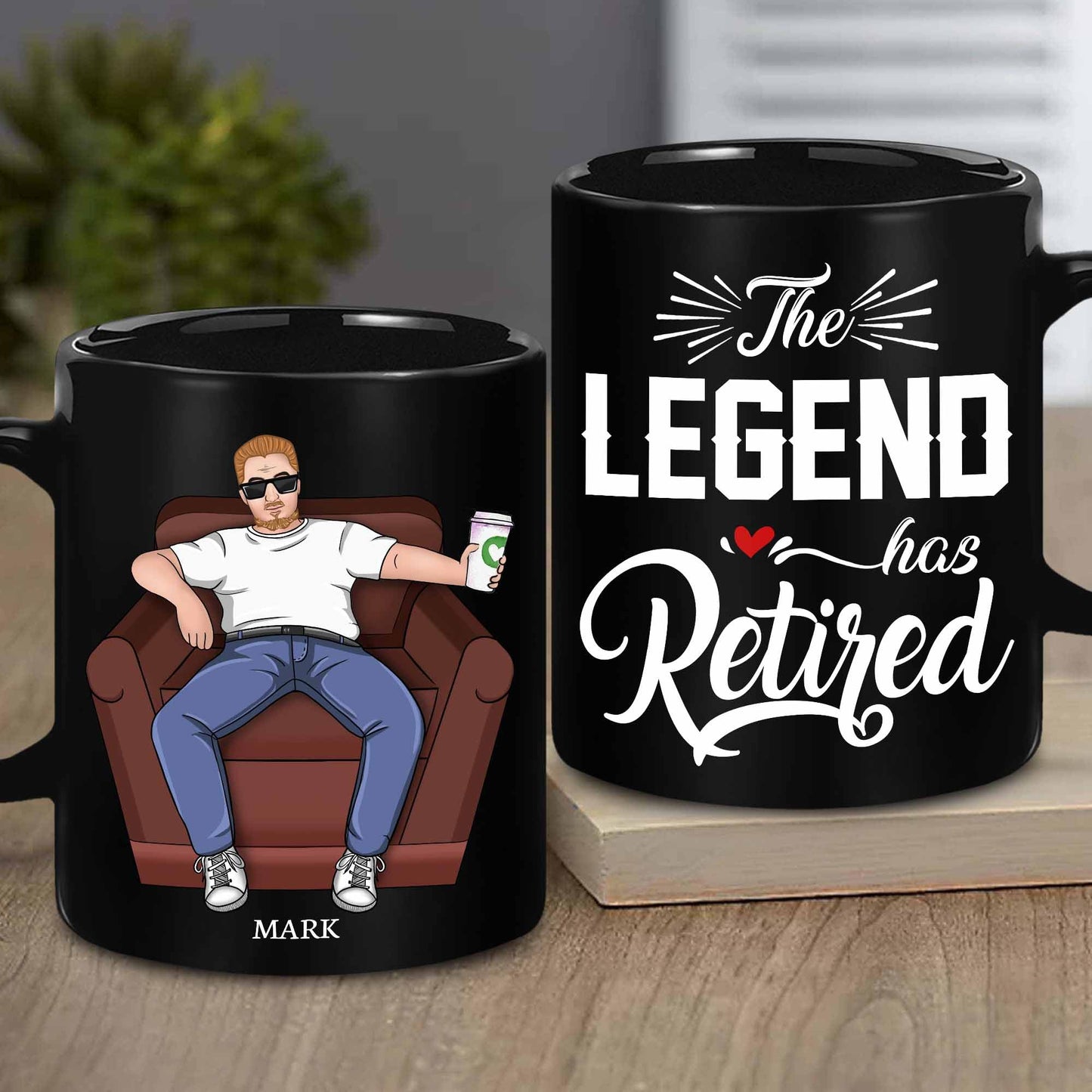 Retirement Gifts Retirement Mug Retired Mug The Legend Has Retired Mug for Women Men Dad Mom Retired Calendar Mug Coworkers Office Family Idea Her Mothers Fathers Day Birthday Christmas