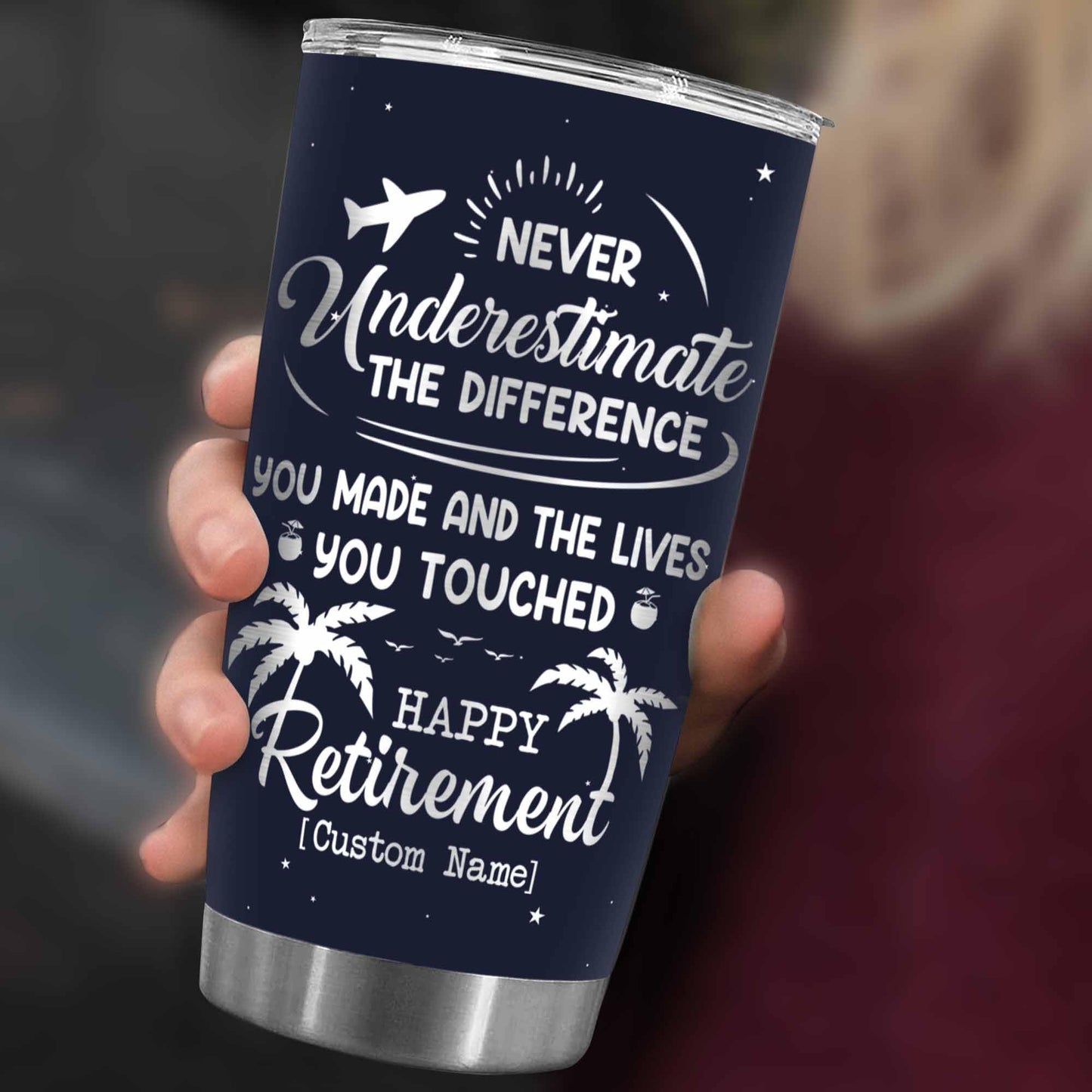Stainless Steel 20.0 oz Tumbler, Vacuum Insulated Retirement New Job Goodbye Workplace Office Boss, BPA Free
