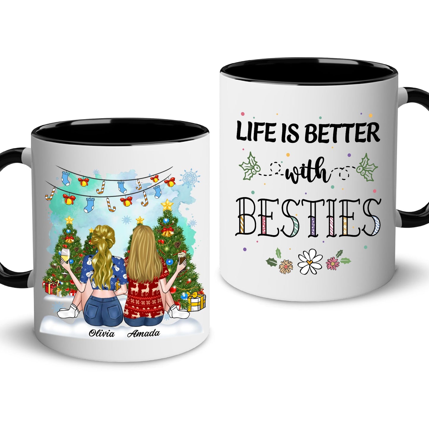 Gift for Sister Mug, Sister Gift for Sister, Sister I Would Fight A Bear Mug, Sister Birthday Gift Coffee Cup, Women, Woman, Mom, Daughter, Brother, Sister Bestie On Christmas Anniversary S2
