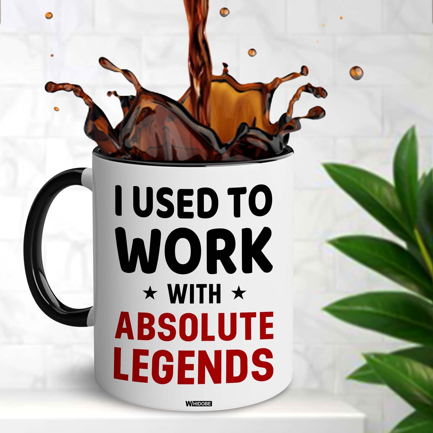 I Used To Work With Absolute Legend Coworker Retirement New Job Goodbye Workplace Office Boss, Women, Men, Going Away, Colleague, Farewell, Leaving, Good Luck New Job Coworker Accent Mug 11OZ