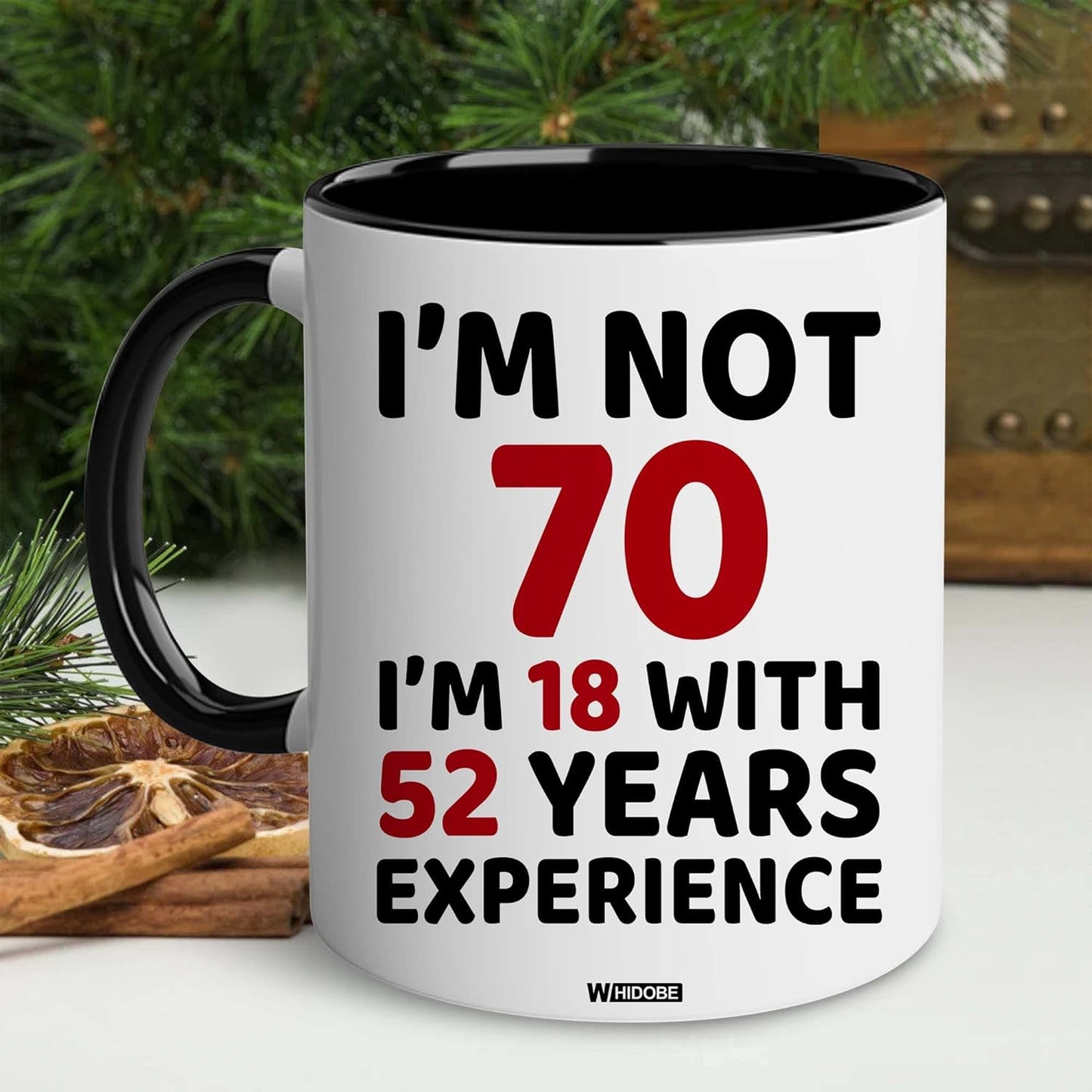 70th Birthday Gifts for Women, Men, Dad, Mom - 1954 Birthday Gifts for Women, 70 Years Old Birthday Gifts Coffee Mug for Wife, Friend, Sister, Her, Him, Brother, Colleague, Coworker, Christmas