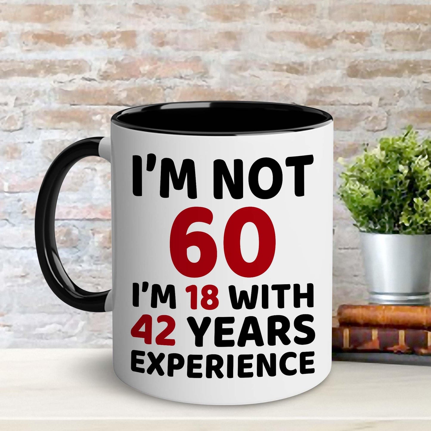 60th Birthday Gifts for Women, Men, Dad, Mom - 1964 Birthday Gifts for Women, 60 Years Old Birthday Gifts Coffee Mug for Wife, Friend, Sister, Her, Him, Brother, Colleague, Coworker, Christmas