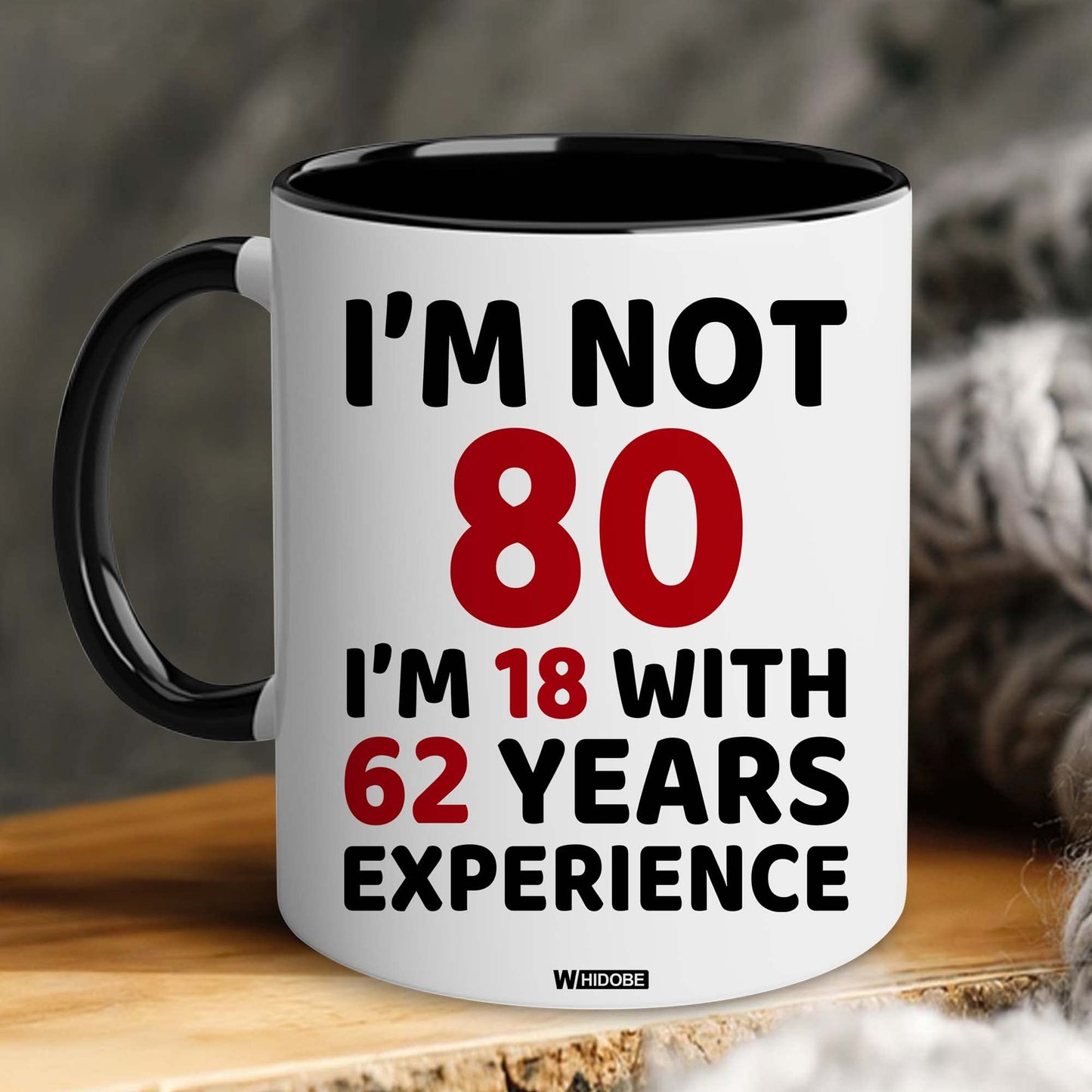 80th Birthday Gifts for Women, Men, Dad, Mom - 1944 Birthday Gifts for Women, 80 Years Old Birthday Gifts Coffee Mug for Wife, Friend, Sister, Her, Brother, Colleague, Coworker, Christmas