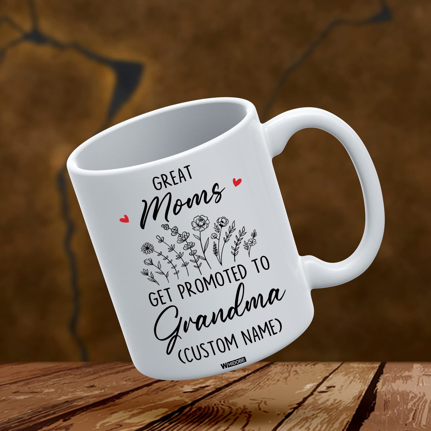 Grandma Gift Mug, New Baby Reveal Gift For Grandma, Grandma To Be From Daughter, Baby Pregnancy Announcement Gift, Cute Mug For Women Woman, New Grandmother, Mothers Day Cup Future Grandma