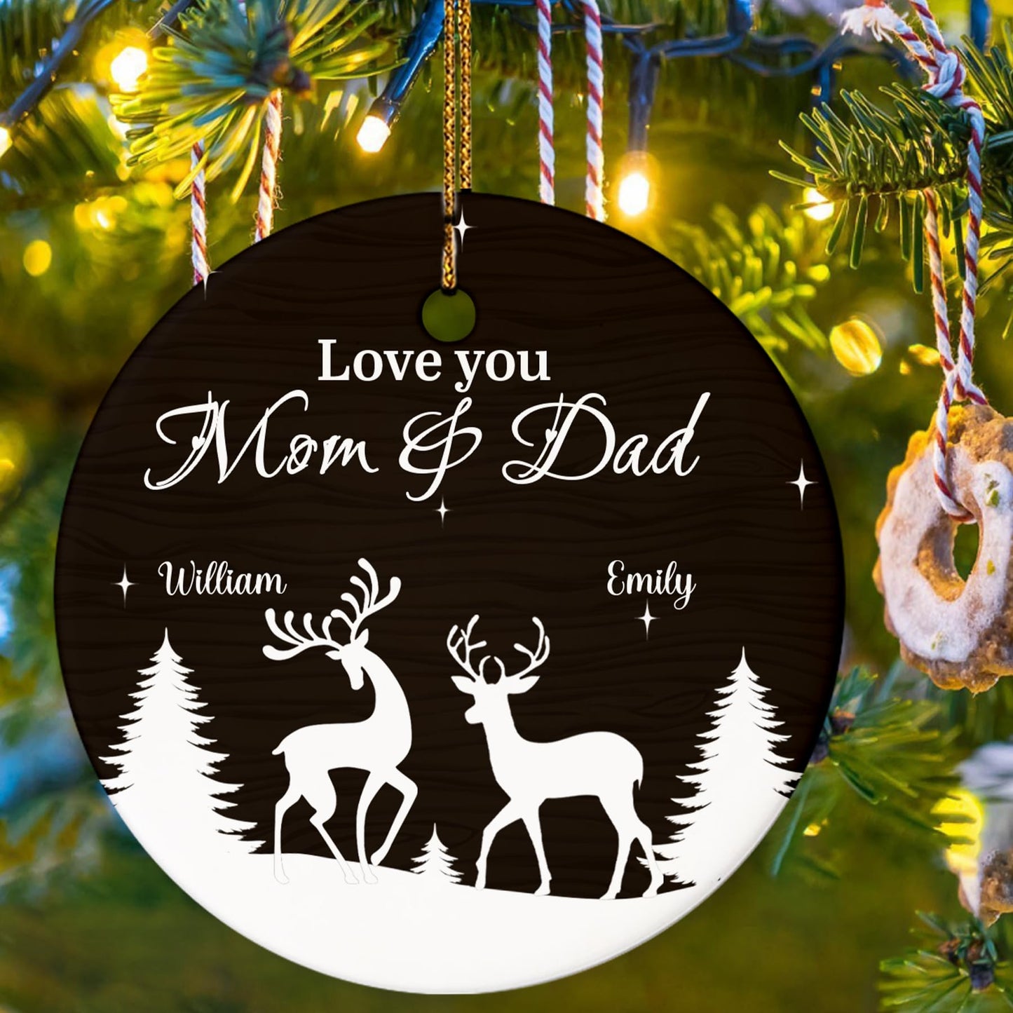 Our First Christmas as Mr. and Mrs. Ornament, Wedding Gifts for Couple Bride and Groom, 1st Christmas Married Ornaments, 2023 Christmas Tree Decoration, Bridal Shower Gift, Newlywed Gift