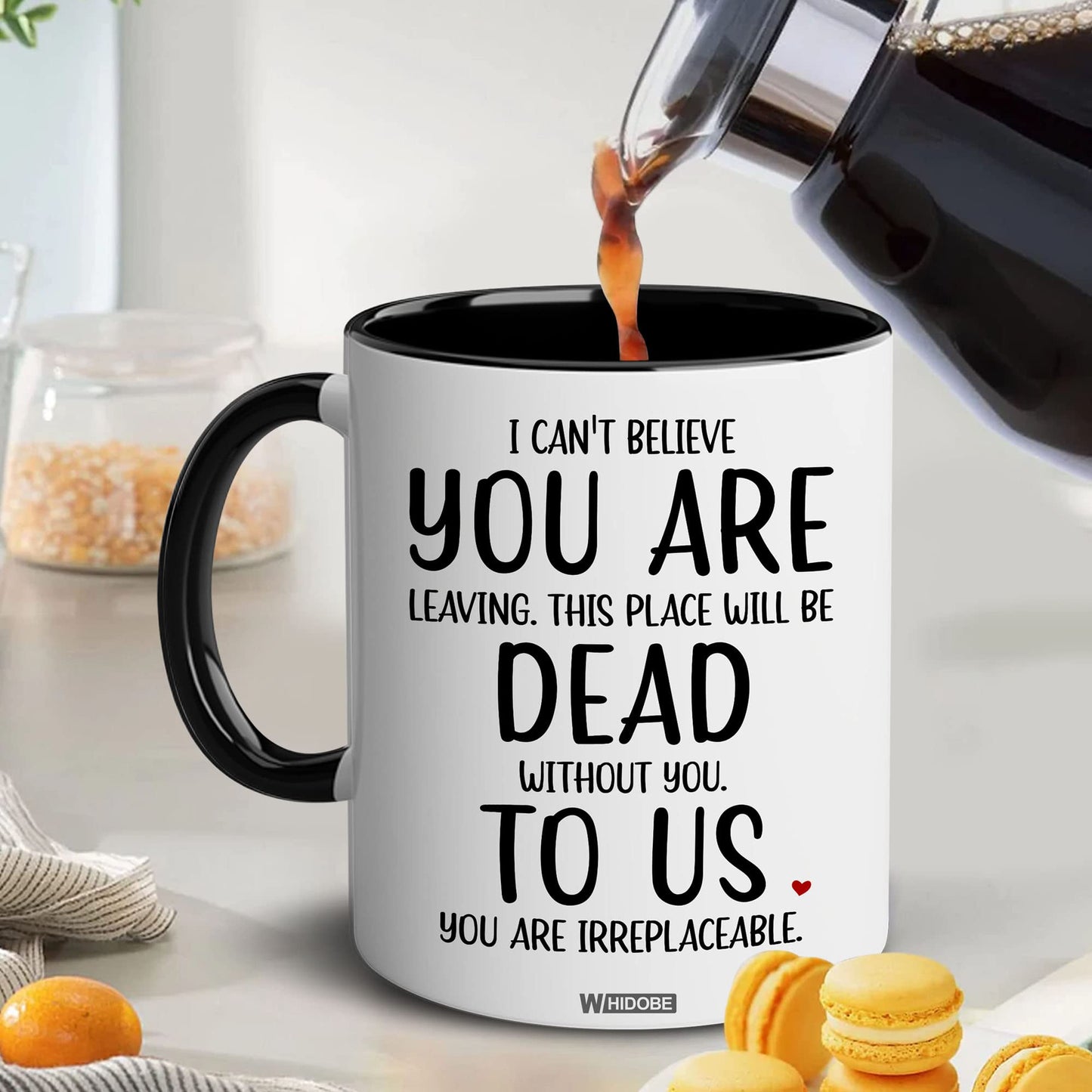 Coworker Leaving Gifts For Women Men, You Are Dead To Us Mug, Goodbye Coworker, New Job, Going Away Gift for Coworker, Colleague, Farewell, Leaving For New Job, Goodbye, Good Luck Coworker