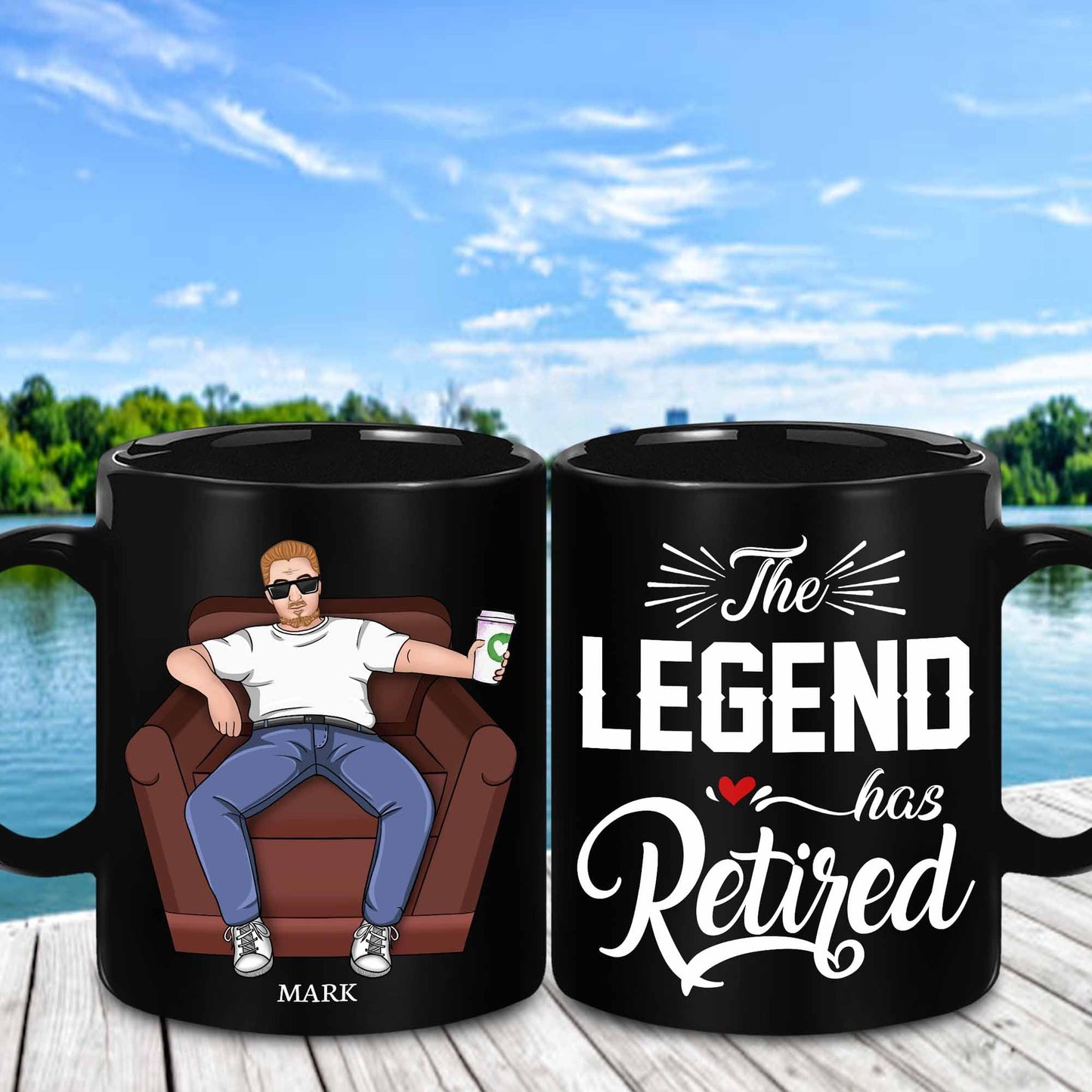 Retirement Gifts Retirement Mug Retired Mug The Legend Has Retired Mug for Women Men Dad Mom Retired Calendar Mug Coworkers Office Family Idea Her Mothers Fathers Day Birthday Christmas