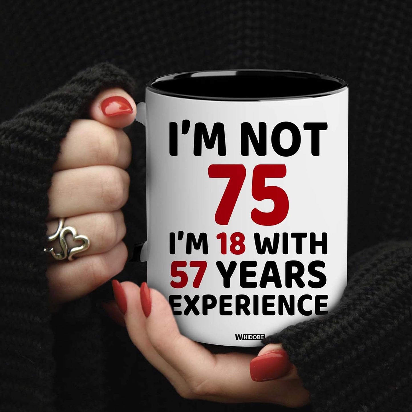 75th Birthday Gifts for Women, Men, Dad, Mom - 1949 Birthday Gifts for Women, 75 Years Old Birthday Gifts Coffee Mug for Wife, Friend, Sister, Her, Him, Brother, Colleague, Coworker, Christmas