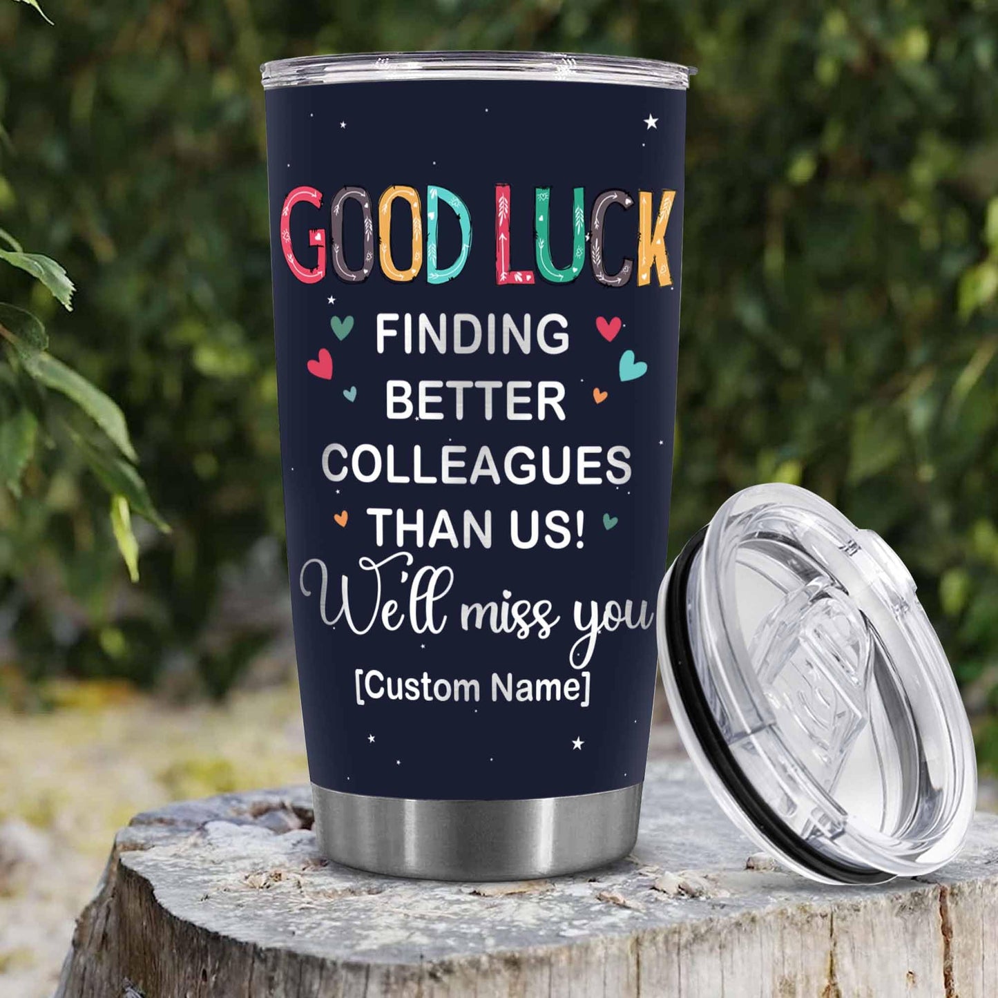 Stainless Steel 20.0 oz Tumbler, Vacuum Insulated Retirement New Job Goodbye Workplace Office Boss, BPA Free