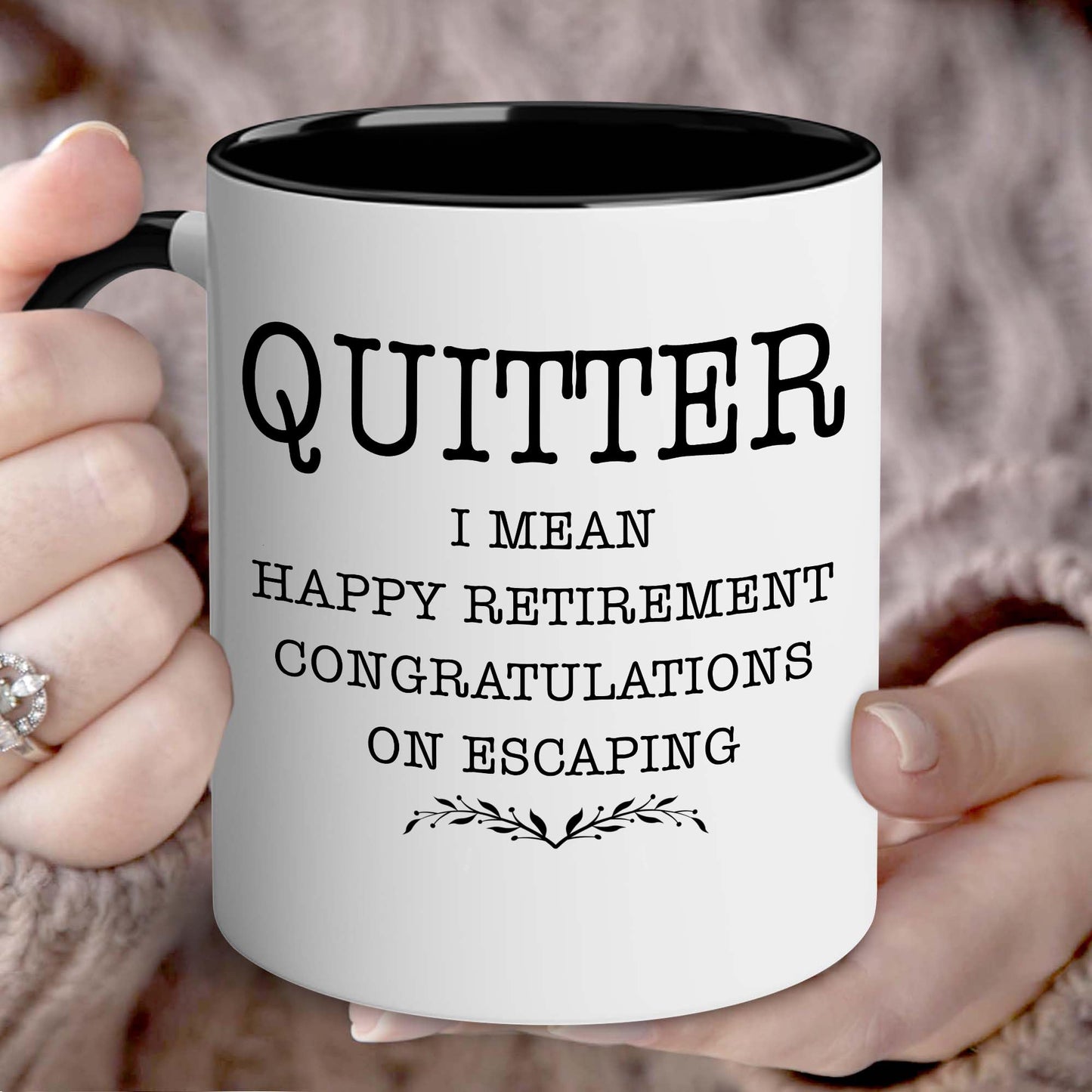 Retirement Gifts for Men Women - Quitter Gifts for Boss, Manager, Coworkers Office, Colleague, Goodbye, Farewell, Coworkers Leaving, Going Away for Coworker, Retirement Cup, Retired Mug 11oz